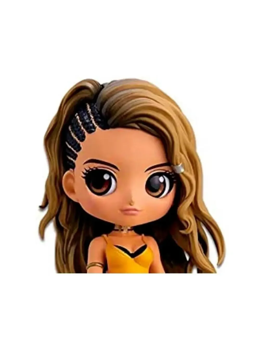 Banpresto Q Posket Black Canary Figure Birds of Prey Yellow Excellent PVC Statue